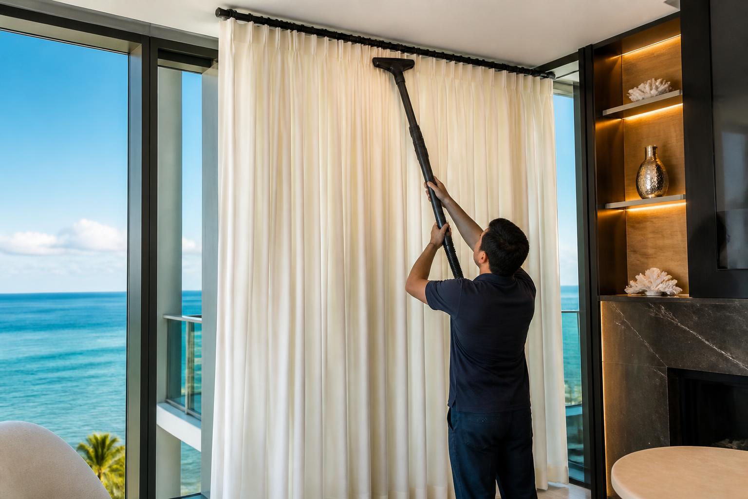 Drapery & Window Treatments for South Florida yachts, estates and condominiums